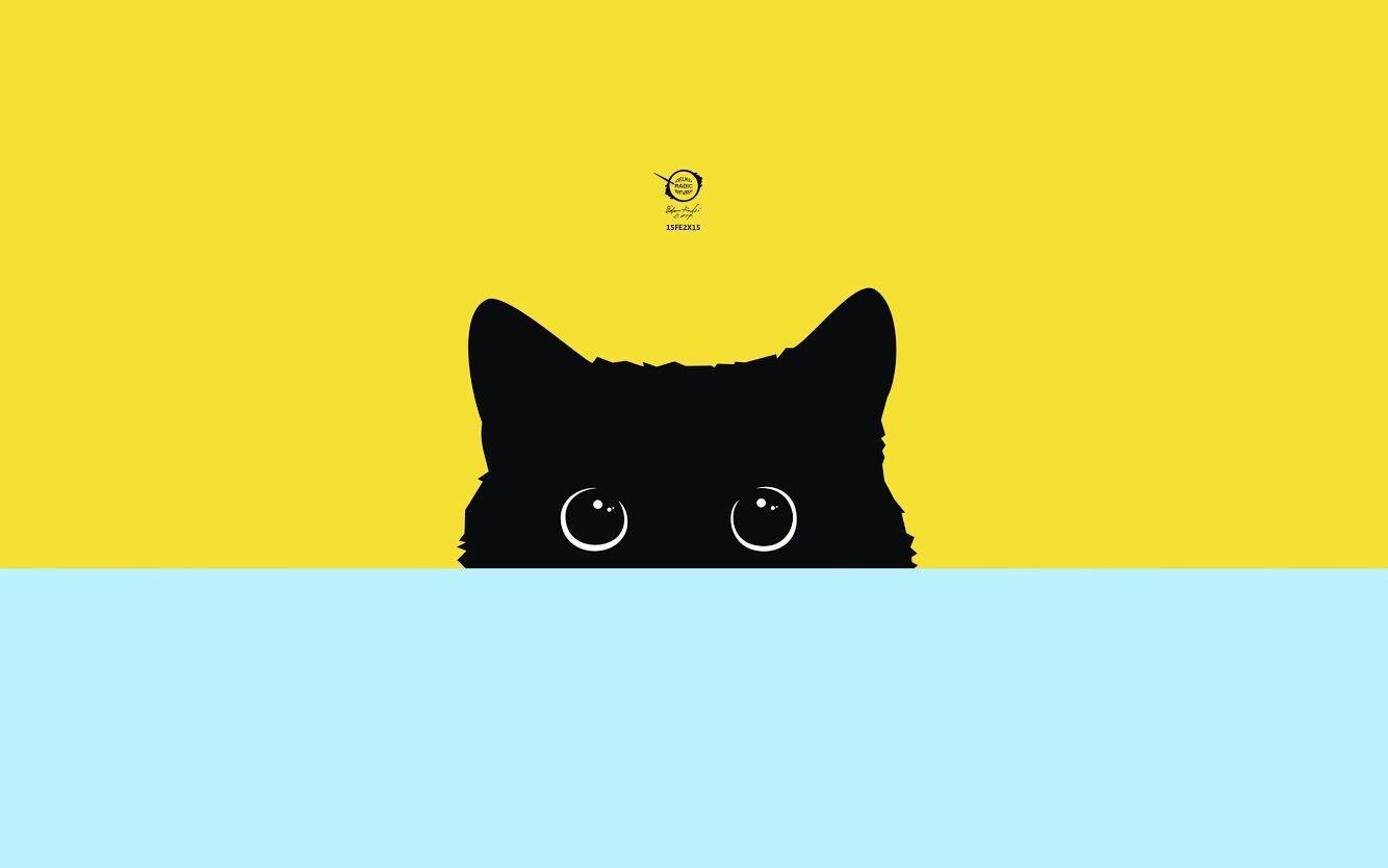 Cat Minimalist Wallpapers Top Free Cat Minimalist Backgrounds