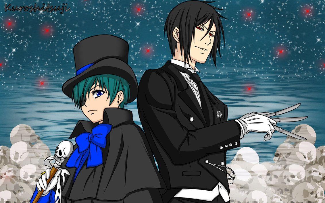 Ciel and Sebastian Wallpapers Top Free Ciel and Sebastian Backgrounds