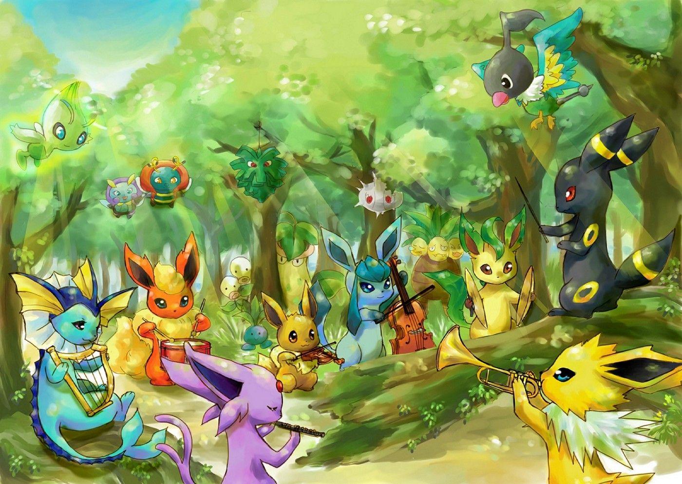 Celebi Wallpapers Top Free Celebi Backgrounds WallpaperAccess