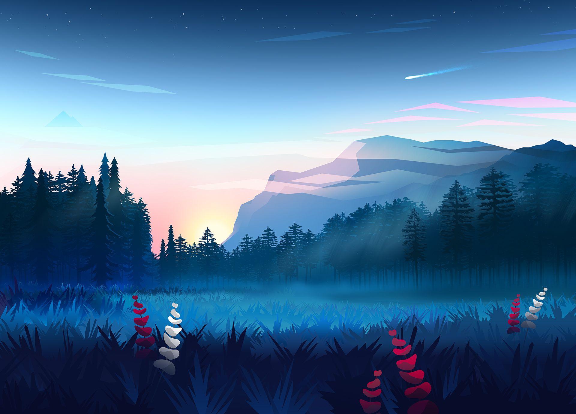 Artistic Mountain Wallpapers Top Free Artistic Mountain Backgrounds