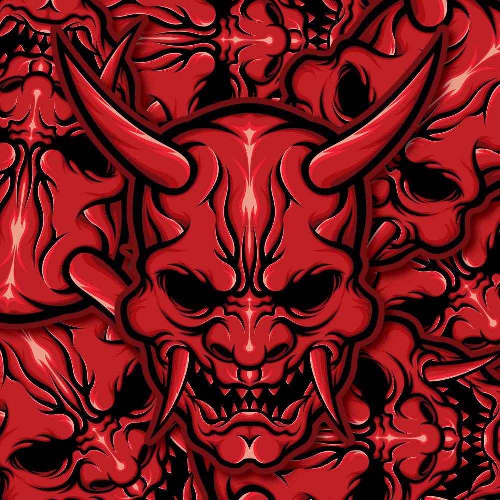 Japanese Oni Wallpapers Top Free Japanese Oni Backgrounds WallpaperAccess
