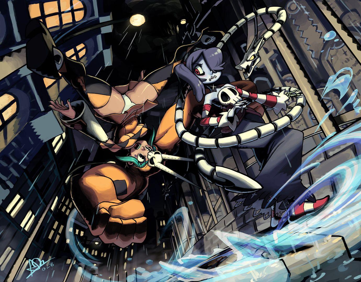 Skullgirls Wallpapers Top Free Skullgirls Backgrounds WallpaperAccess