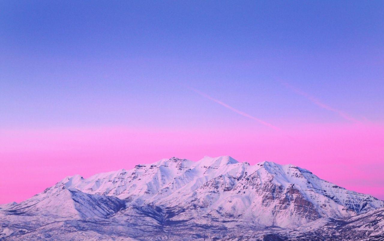 Pink Mountains Wallpapers Top Free Pink Mountains Backgrounds