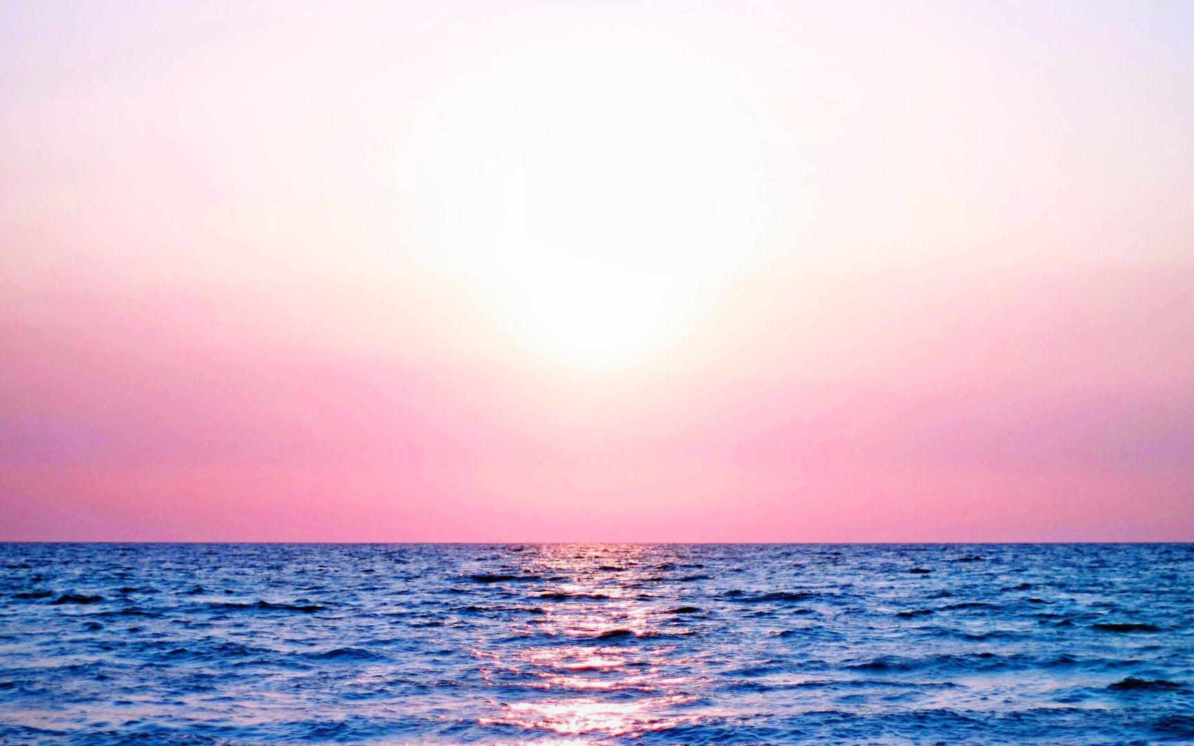 Pink Sea Wallpapers Top Free Pink Sea Backgrounds WallpaperAccess