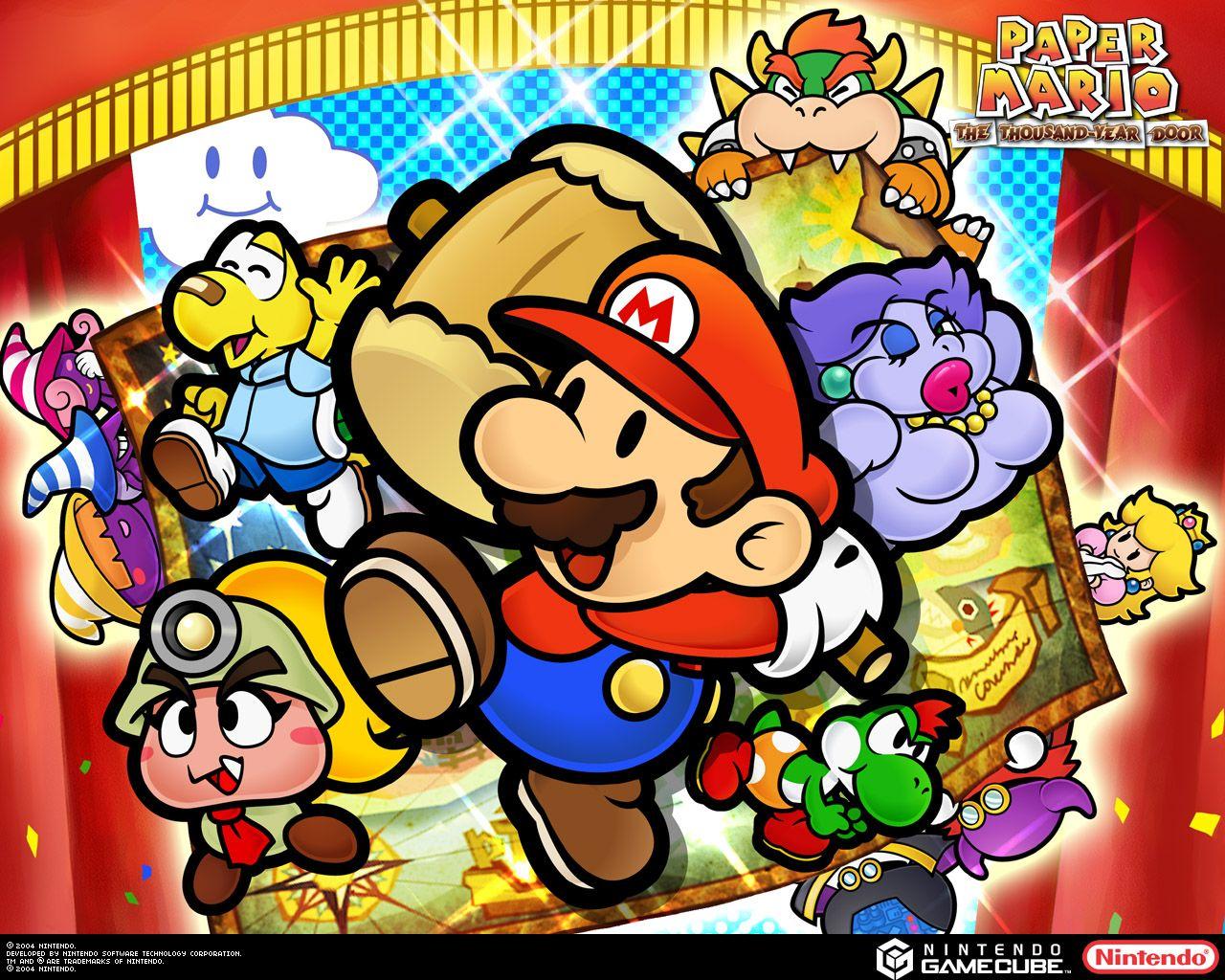 Paper Mario Wallpapers Top Free Paper Mario Backgrounds WallpaperAccess