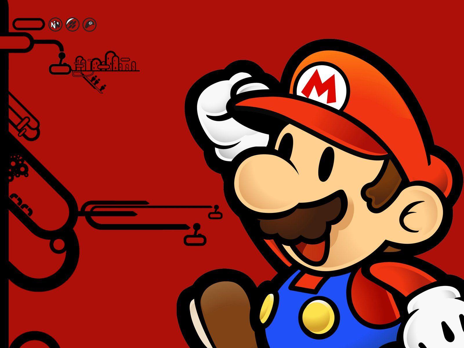 Paper Mario Wallpapers Top Free Paper Mario Backgrounds WallpaperAccess
