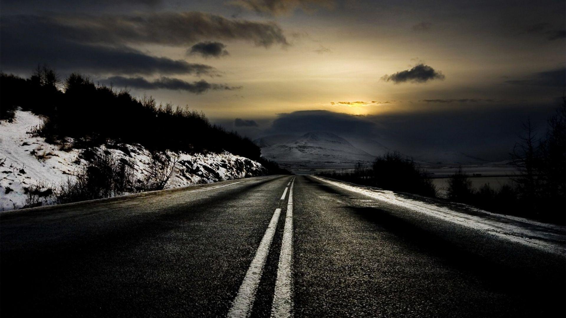 Dark Road Wallpapers Top Free Dark Road Backgrounds WallpaperAccess