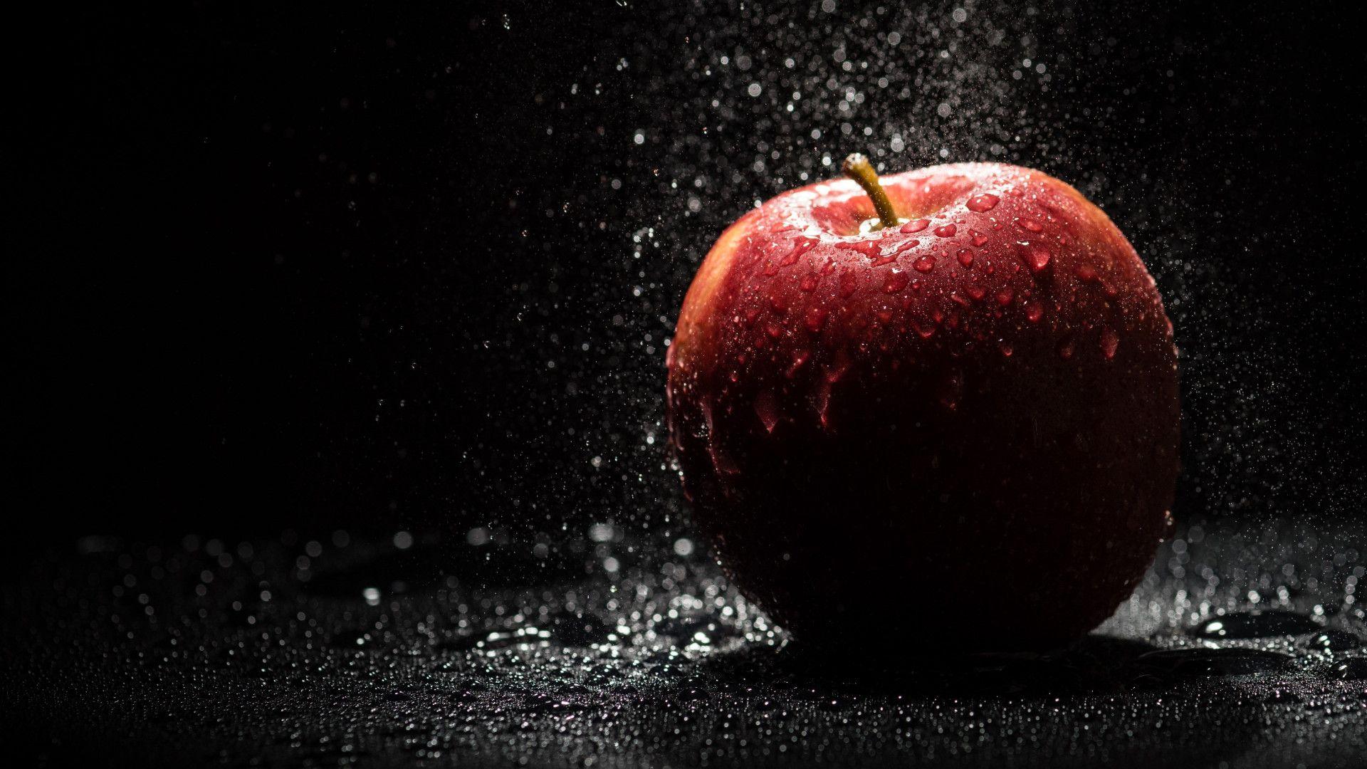 Red Apple Wallpapers Top Free Red Apple Backgrounds WallpaperAccess