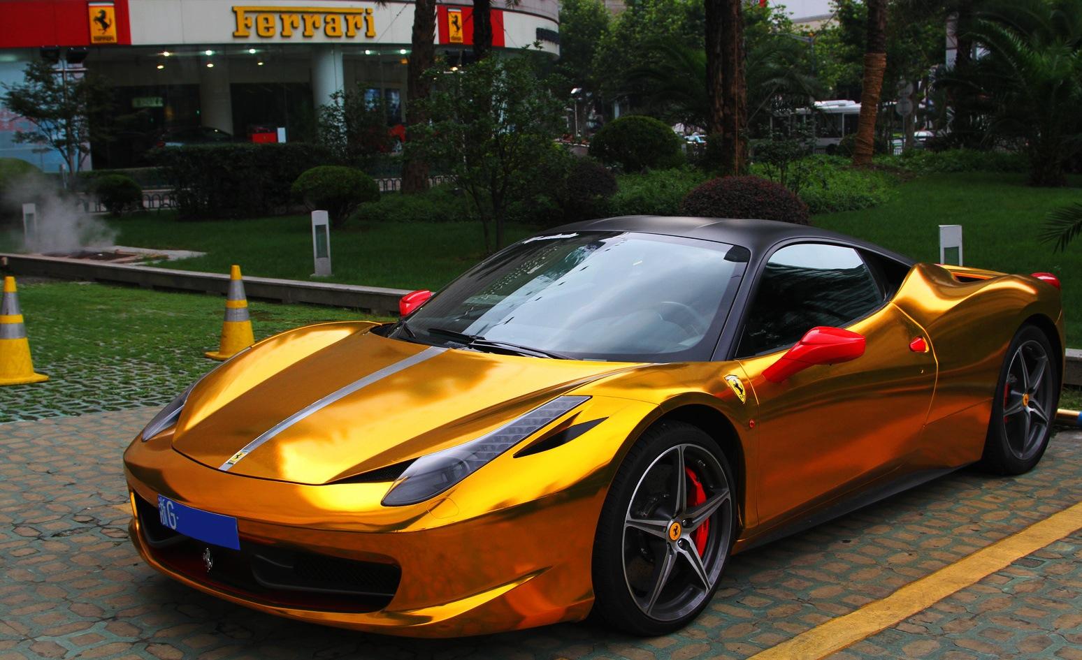 Gold Ferrari Wallpapers Top Free Gold Ferrari Backgrounds