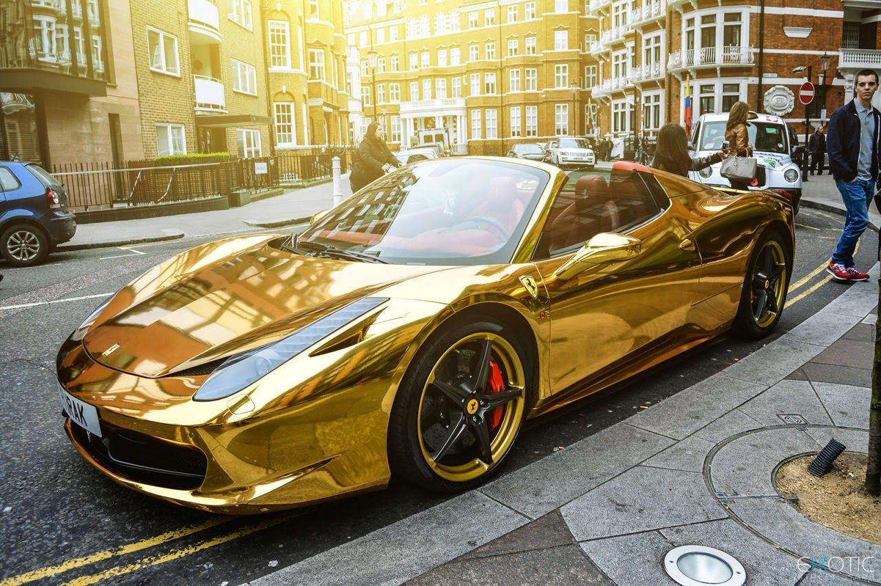 Gold Ferrari Wallpapers Top Free Gold Ferrari Backgrounds