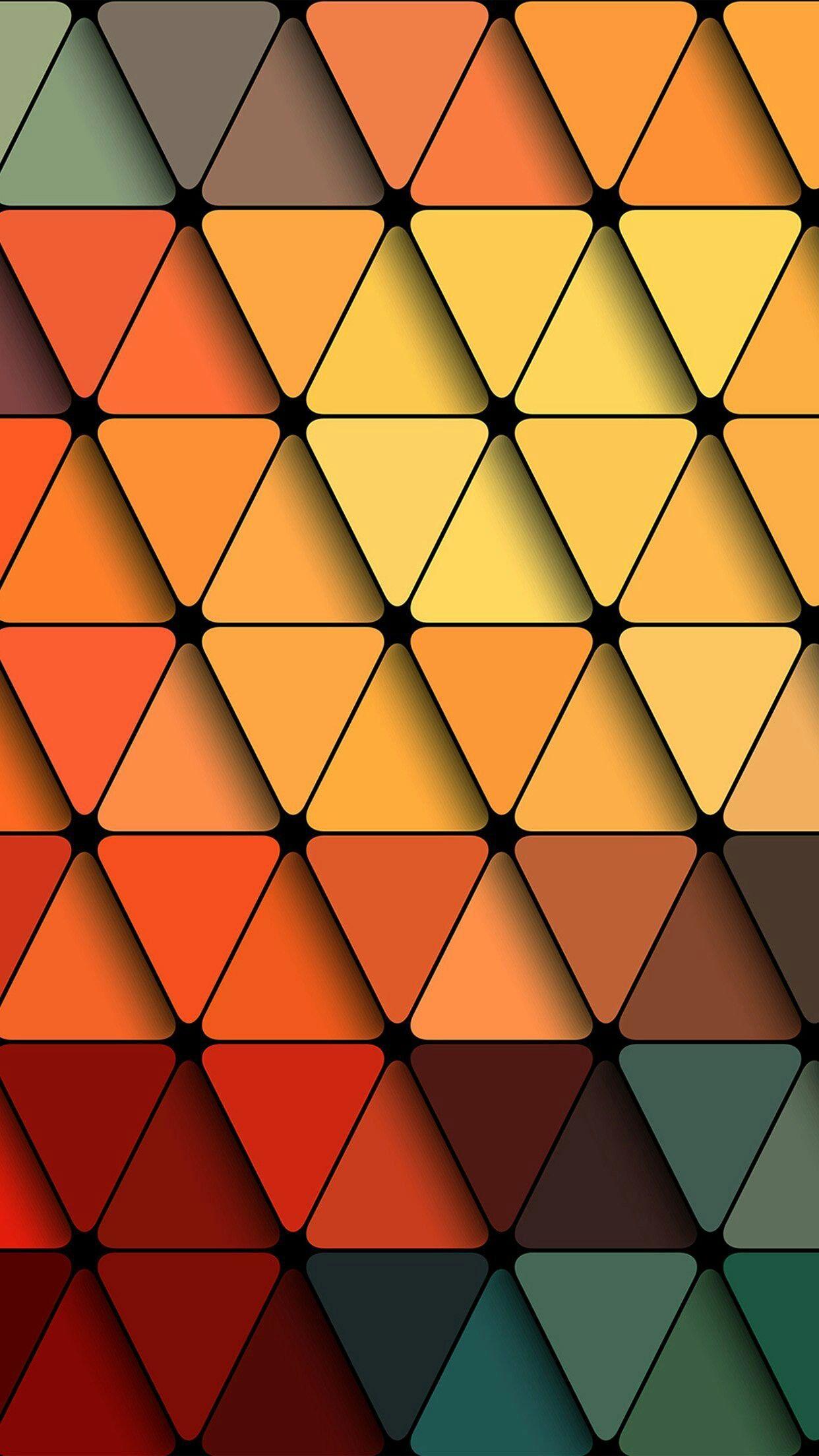 Orange Geometric Wallpapers Top Free Orange Geometric Backgrounds WallpaperAccess