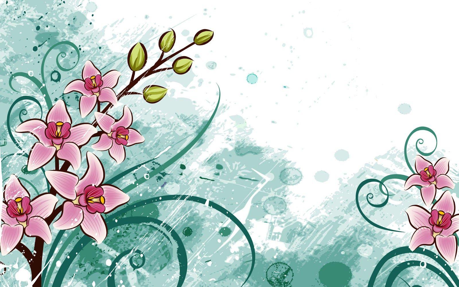 Flower Drawing Wallpapers Top Free Flower Drawing Backgrounds