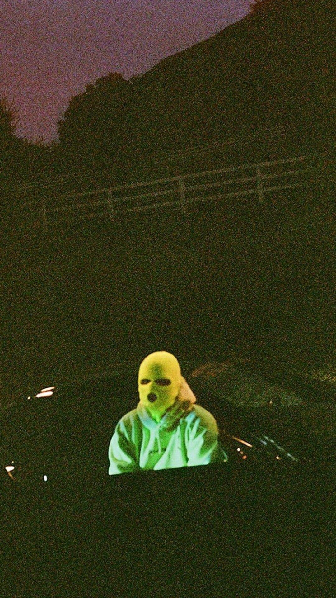 Neon Yellow Aesthetic Rapper