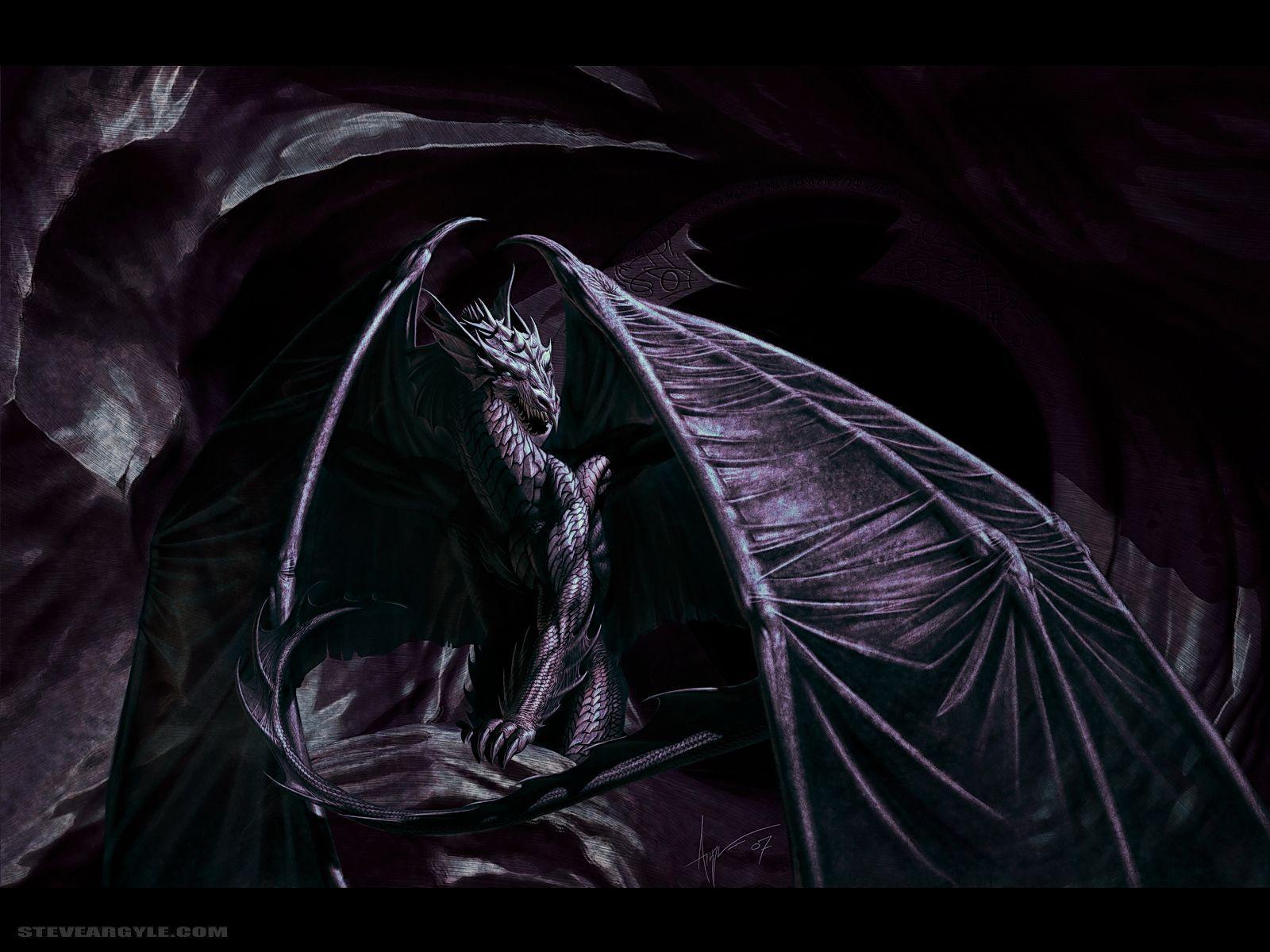 Shadow Dragon Wallpaper