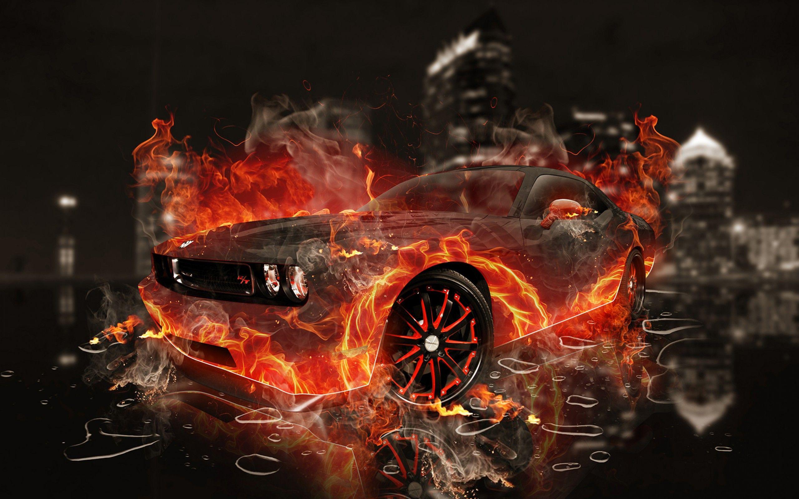 Fire Cars Wallpapers Top Free Fire Cars Backgrounds WallpaperAccess