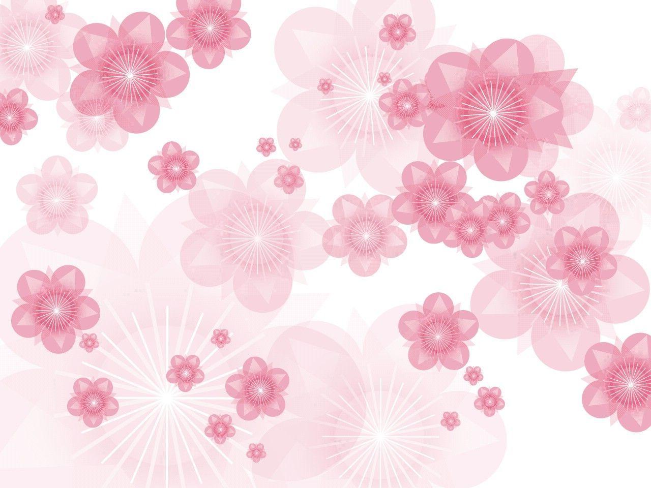 Cute Cartoon Flower Wallpaper