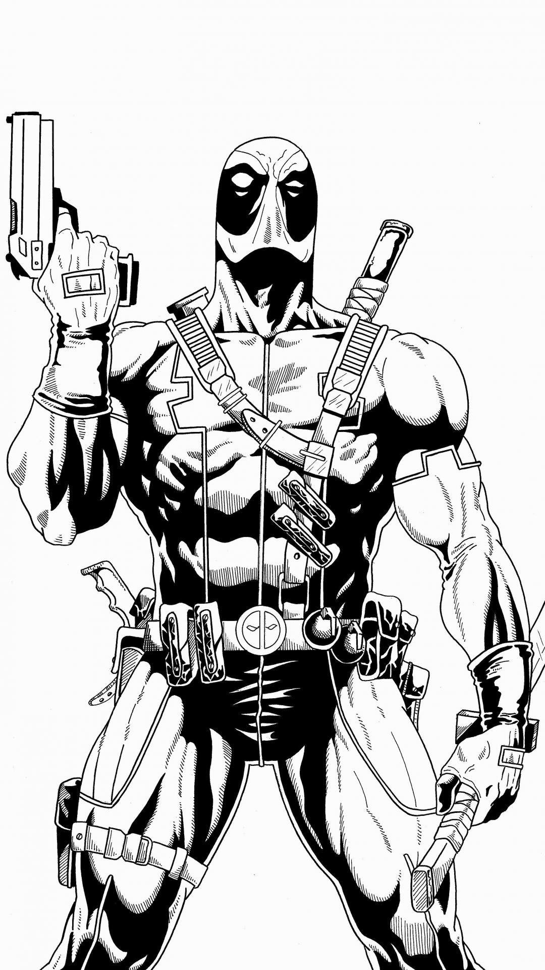 Deadpool White Wallpapers Top Free Deadpool White Backgrounds WallpaperAccess