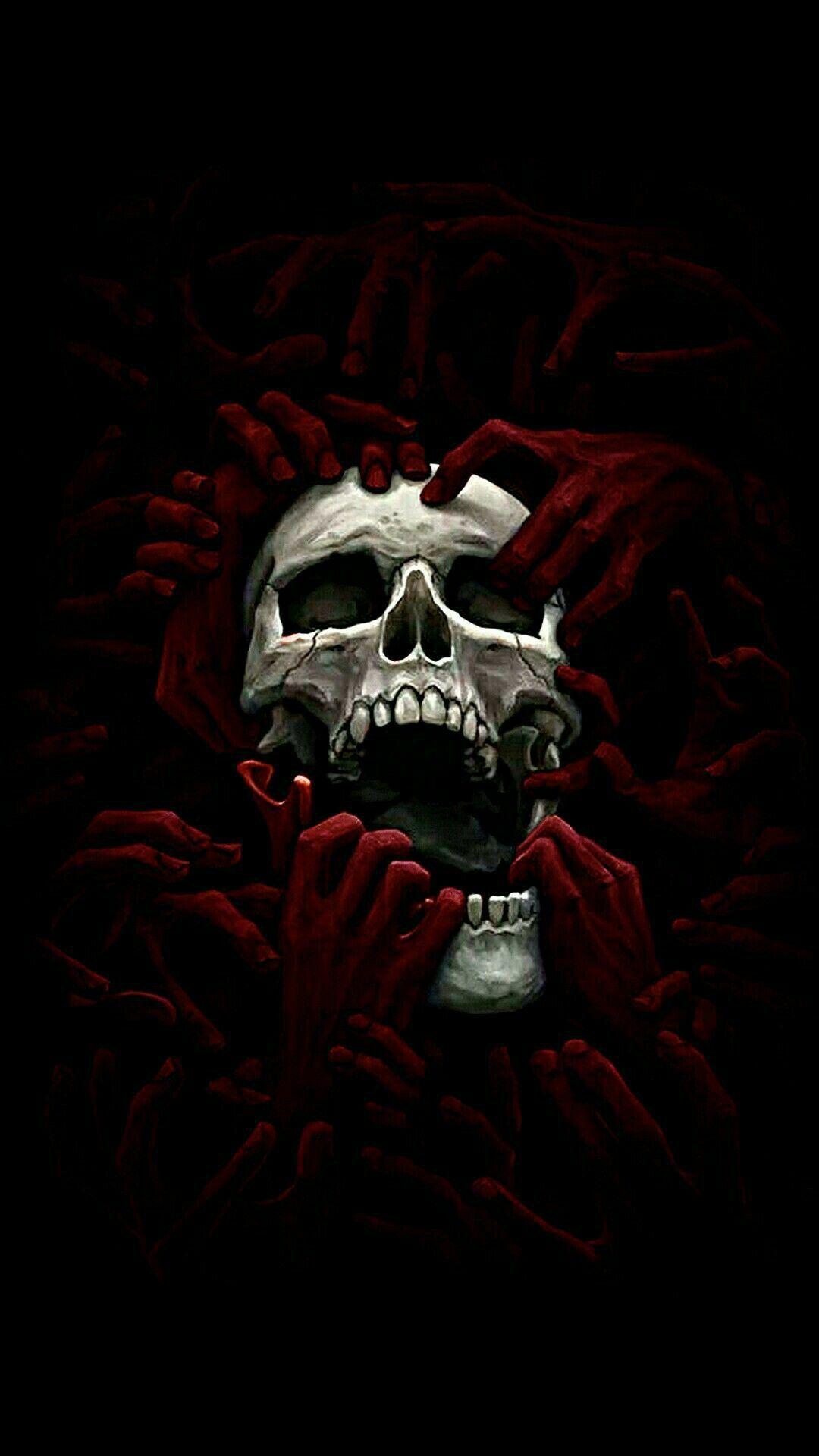 Black Skull Phone Wallpapers Top Free Black Skull Phone Backgrounds