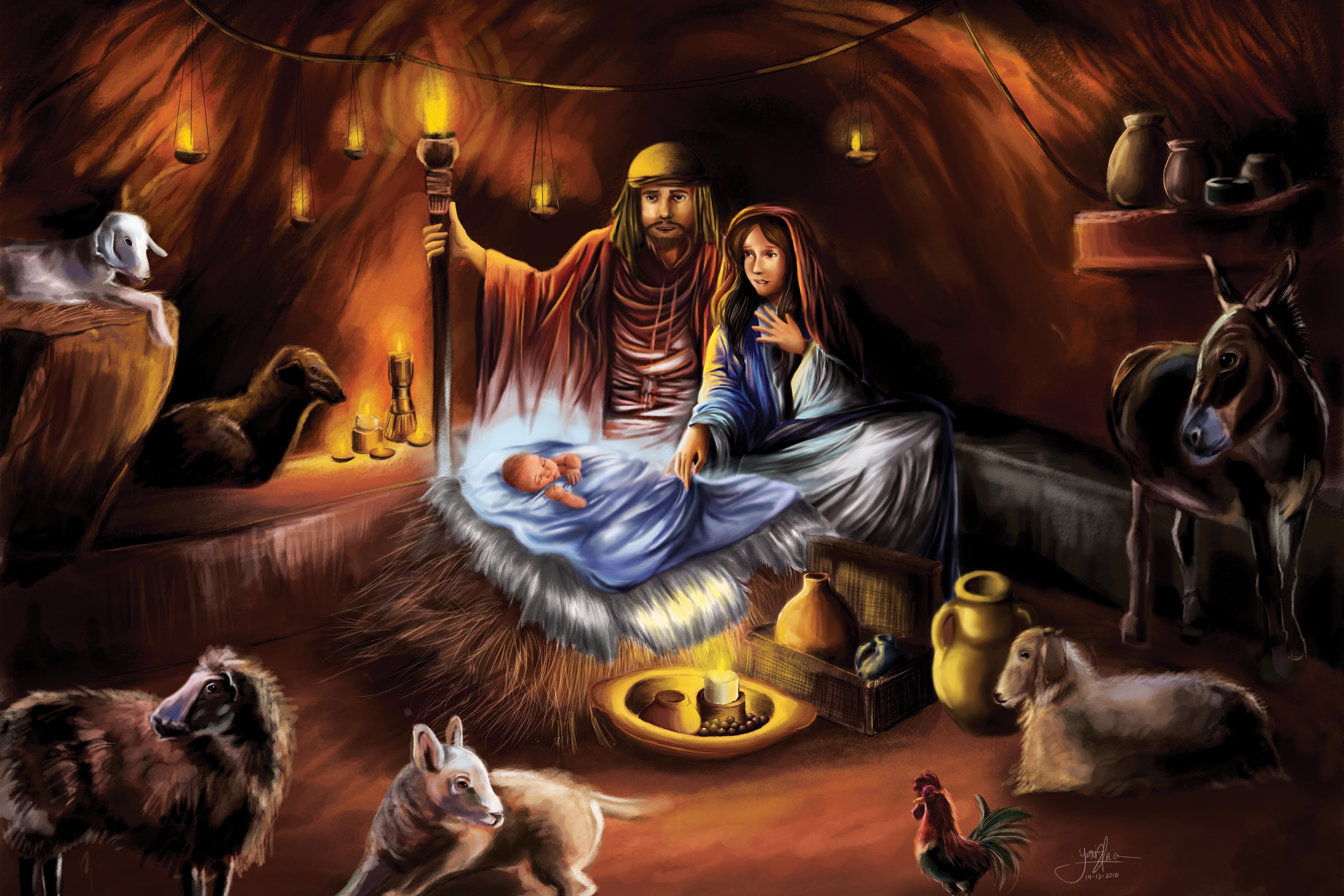 Birth of Jesus Wallpapers Top Free Birth of Jesus Backgrounds