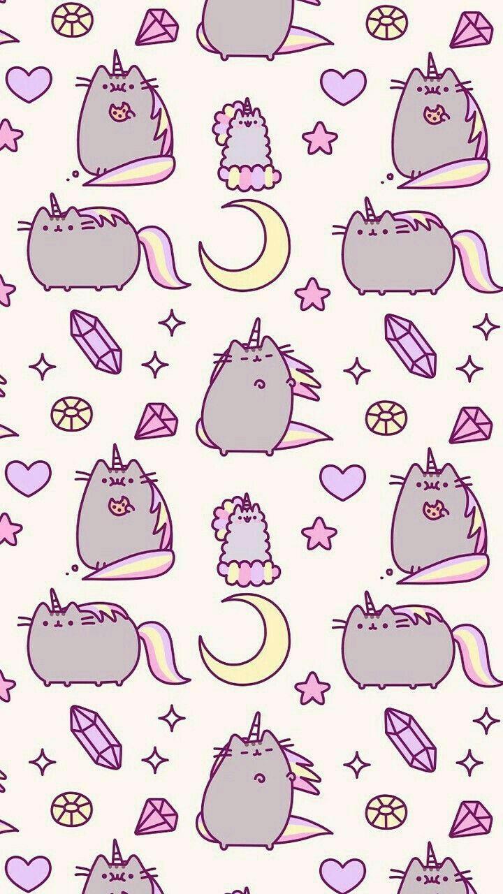 Cute Pusheen Cat Wallpapers Top Free Cute Pusheen Cat Backgrounds