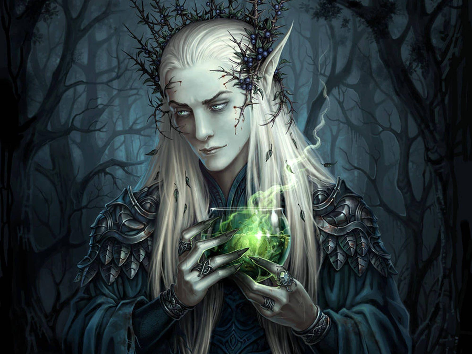 Dark Elf Wallpapers Top Free Dark Elf Backgrounds WallpaperAccess