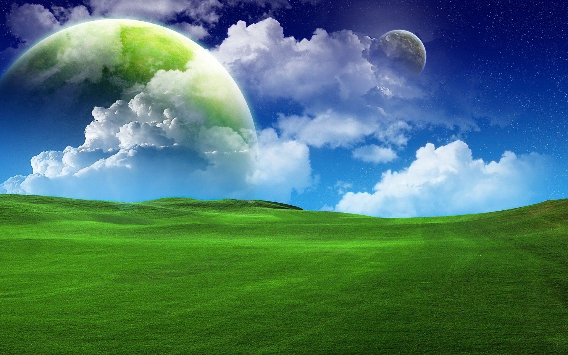 Green Sky Wallpapers Top Free Green Sky Backgrounds WallpaperAccess