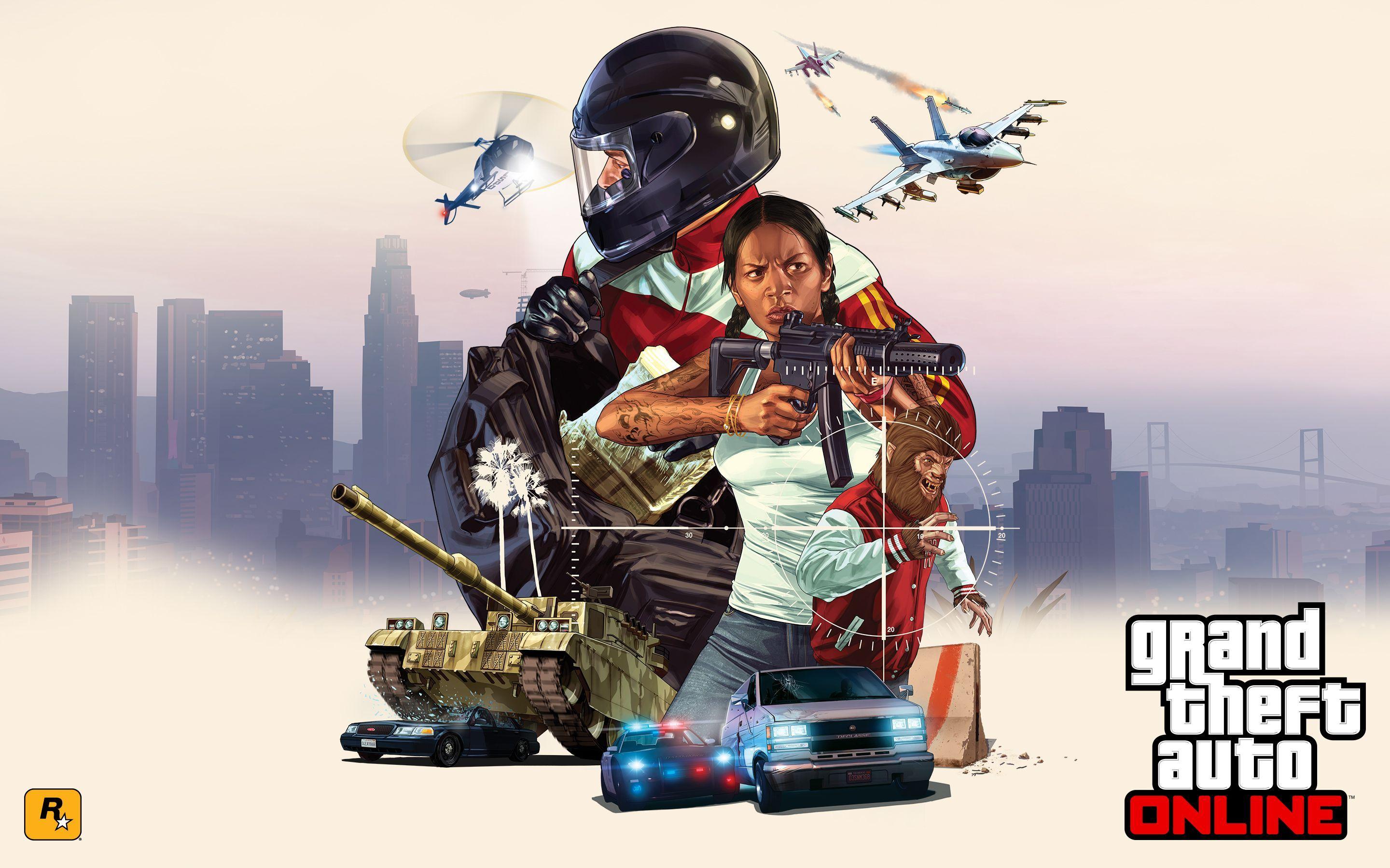 GTA Online Wallpapers Top Free GTA Online Backgrounds WallpaperAccess