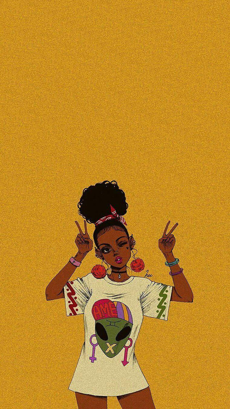 Black Girl Aesthetic Wallpapers Top Free Black Girl Aesthetic