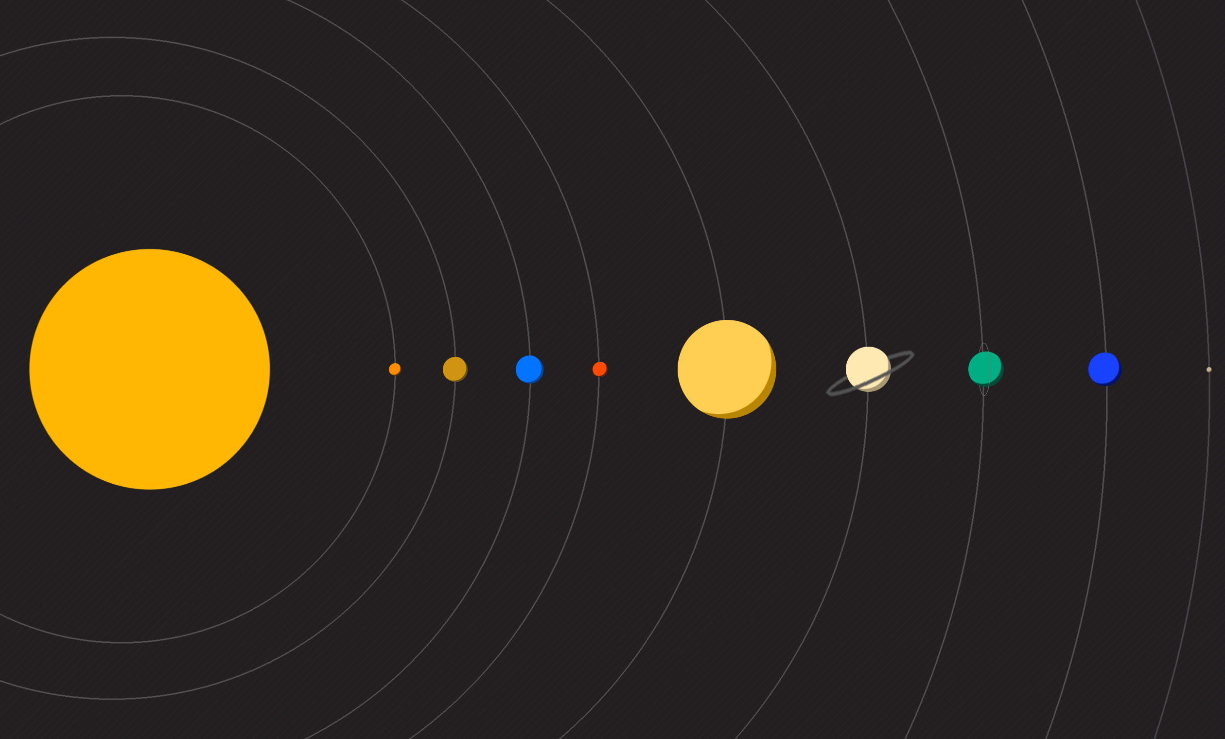 Minimalist Solar System Wallpapers Top Free Minimalist Solar System
