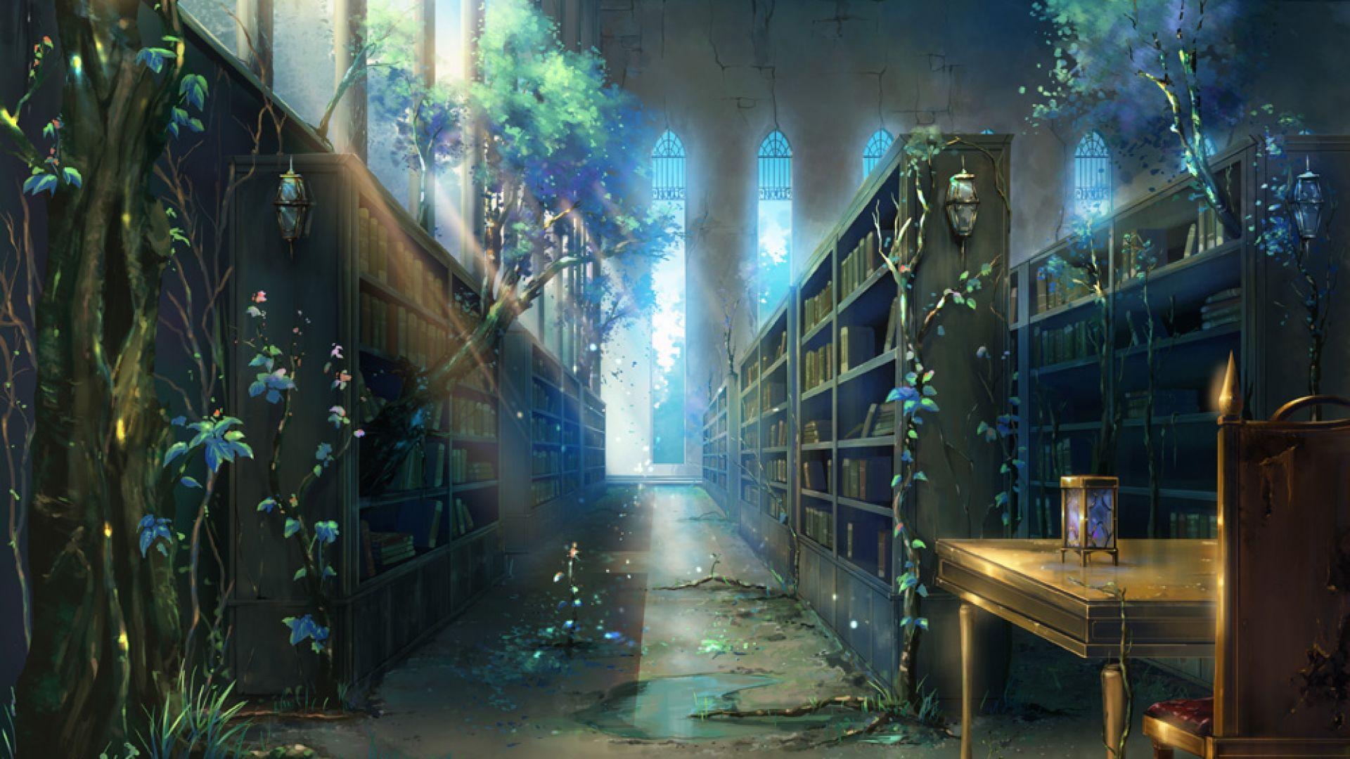 Anime Library Wallpapers Top Free Anime Library Backgrounds