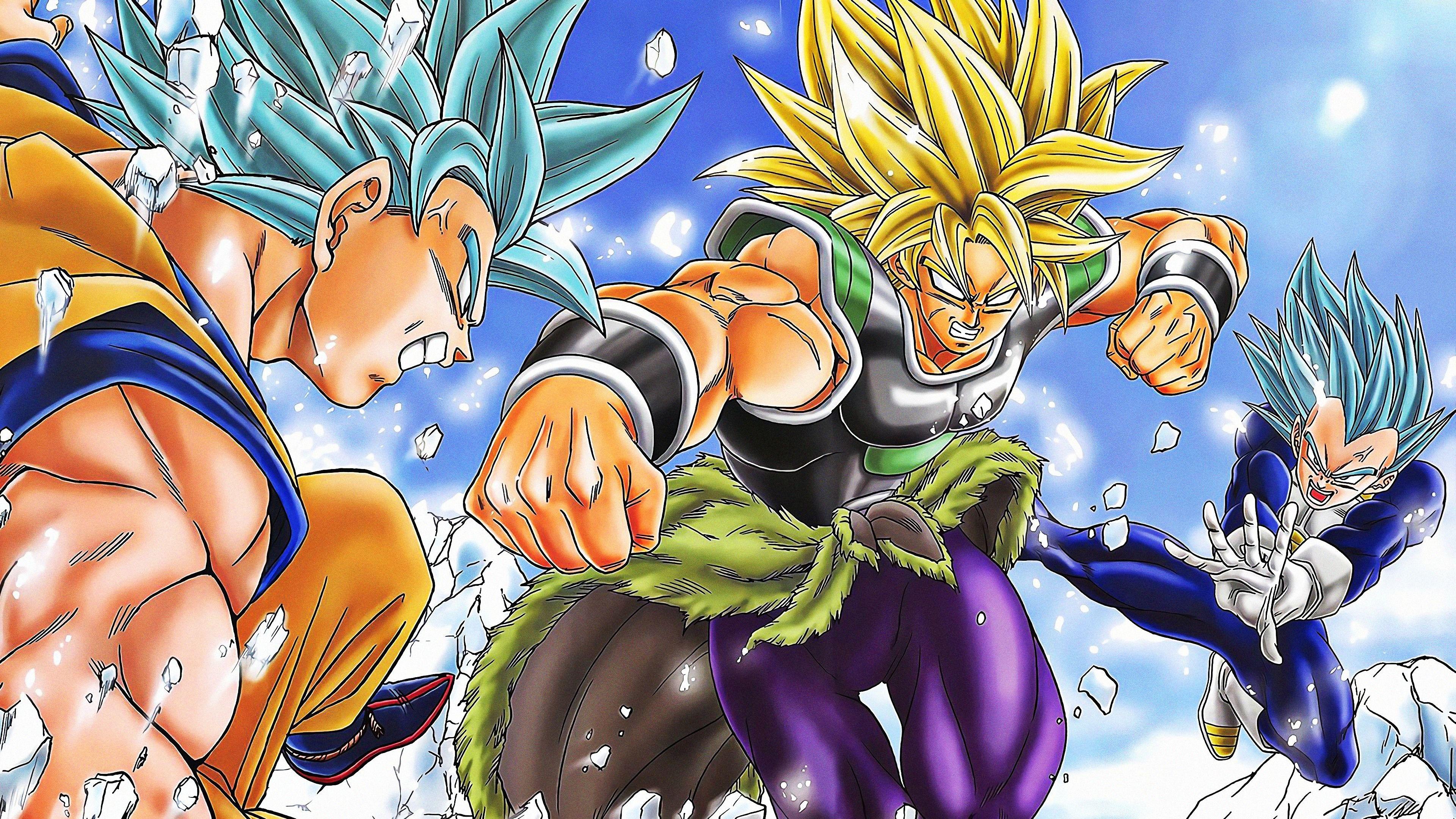 Goku vs Broly Wallpapers Top Free Goku vs Broly Backgrounds
