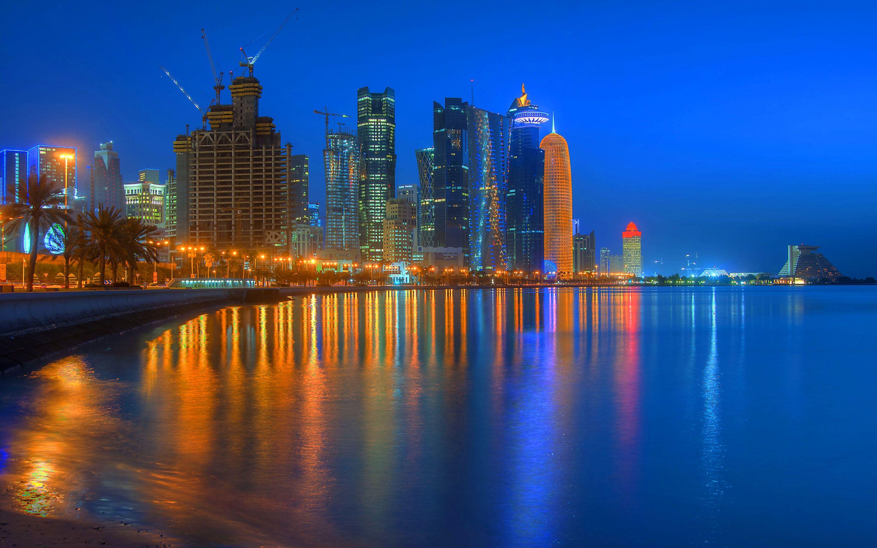 Doha Skyline Wallpapers Top Free Doha Skyline Backgrounds