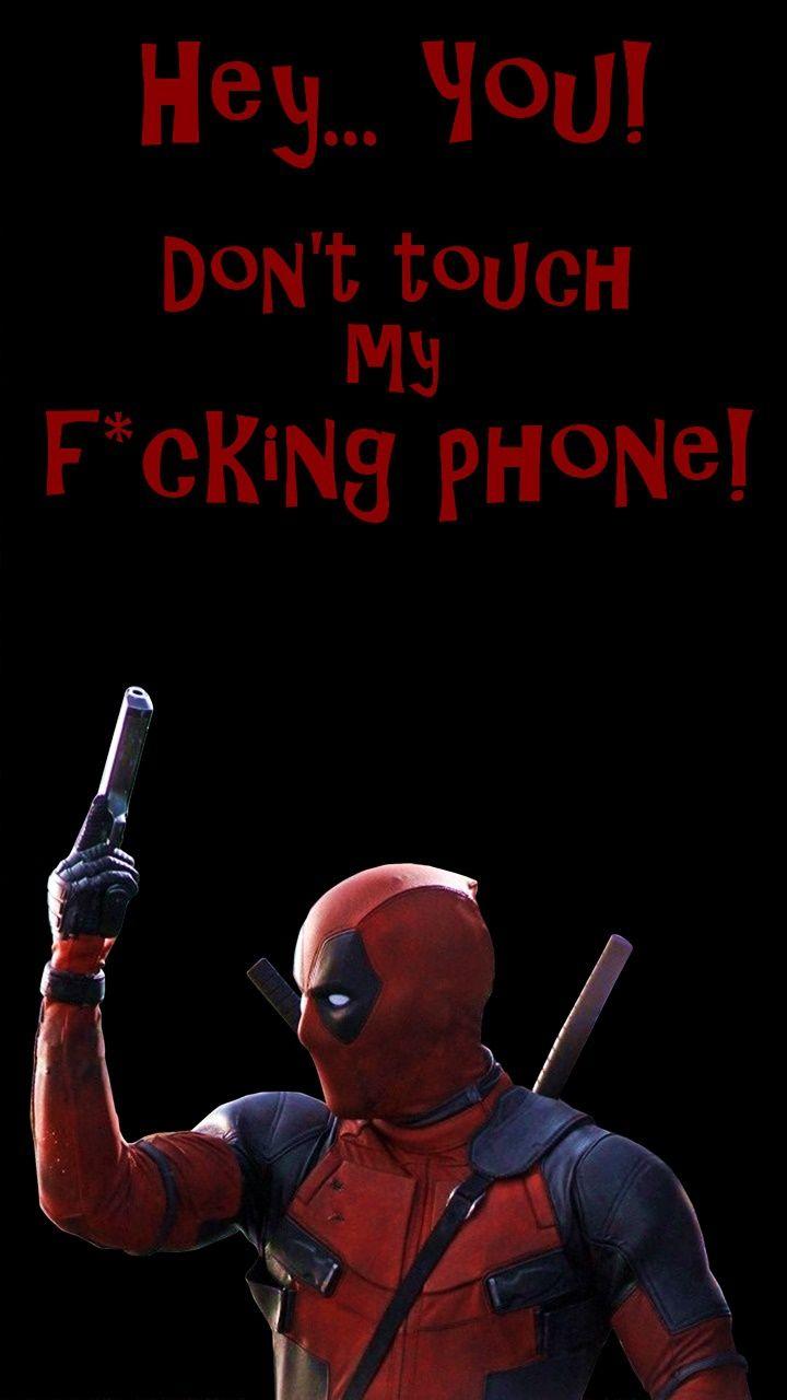 Funny Deadpool Phone Wallpaper Funny PNG
