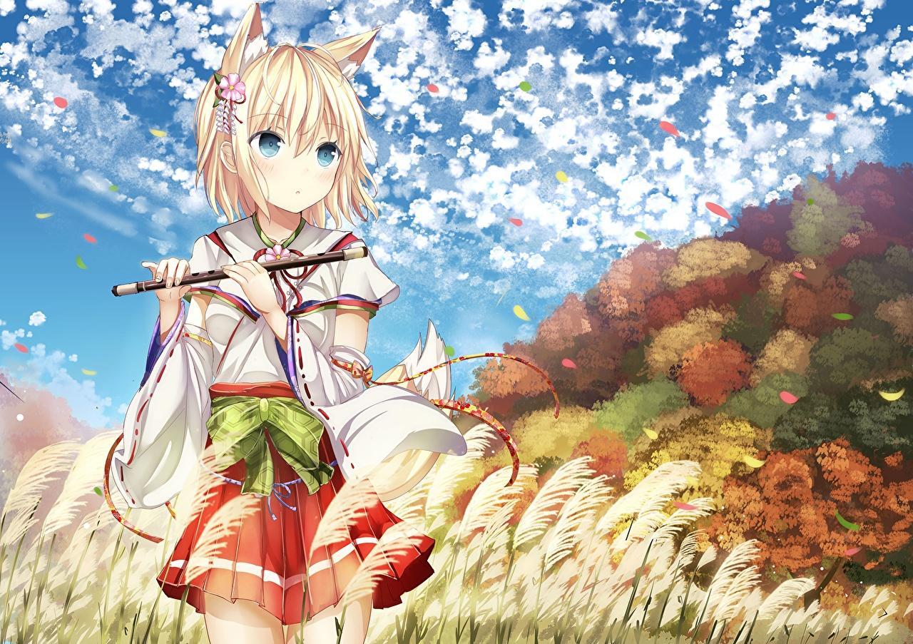 Anime Fox Girl Wallpapers Top Free Anime Fox Girl Backgrounds