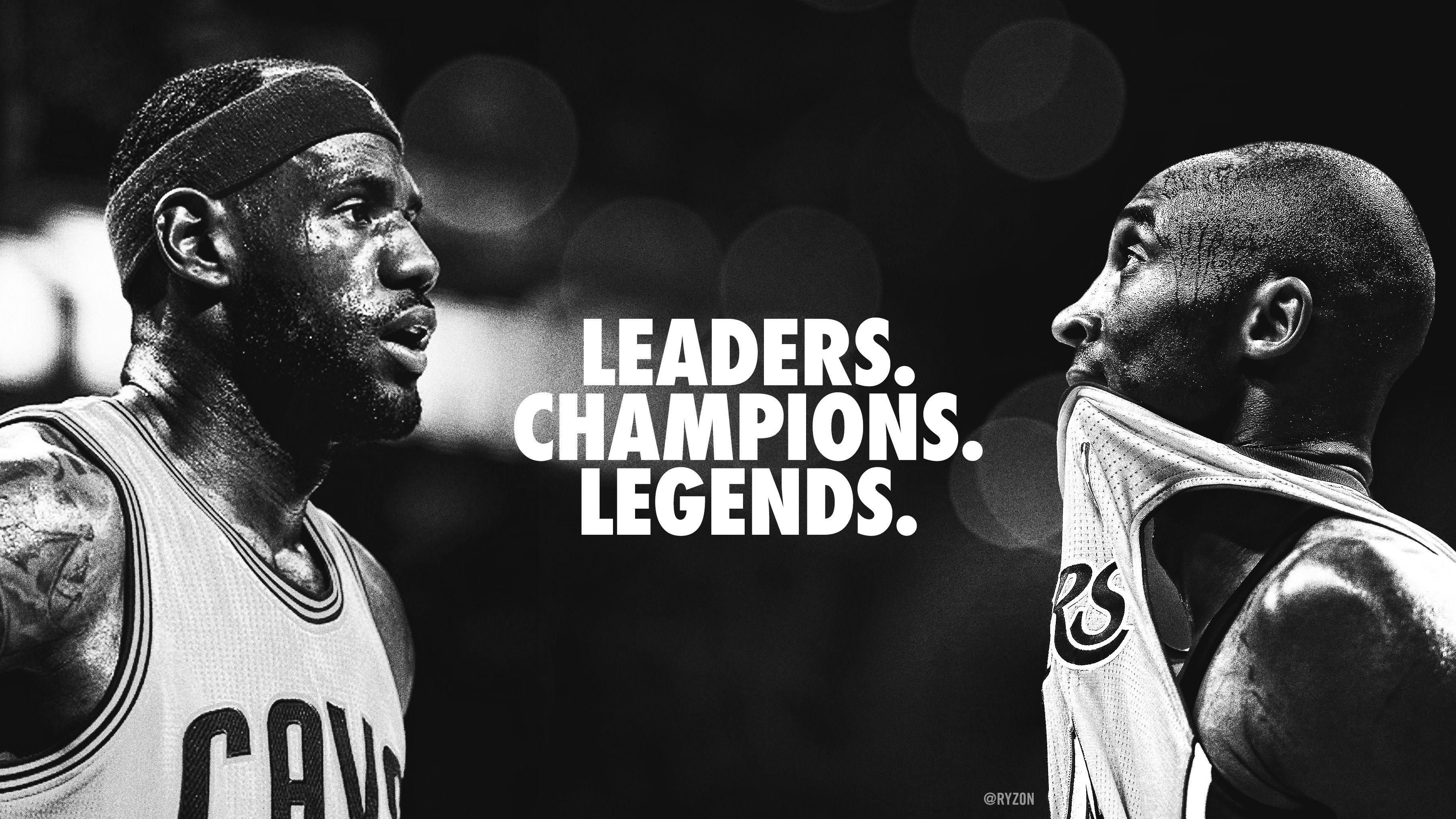 Lebron And Kobe Wallpapers Top Free Lebron And Kobe