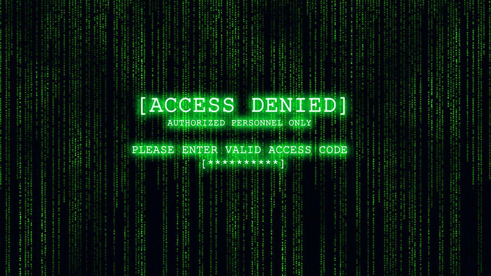 Access Denied Wallpapers Top Free Access Denied Backgrounds