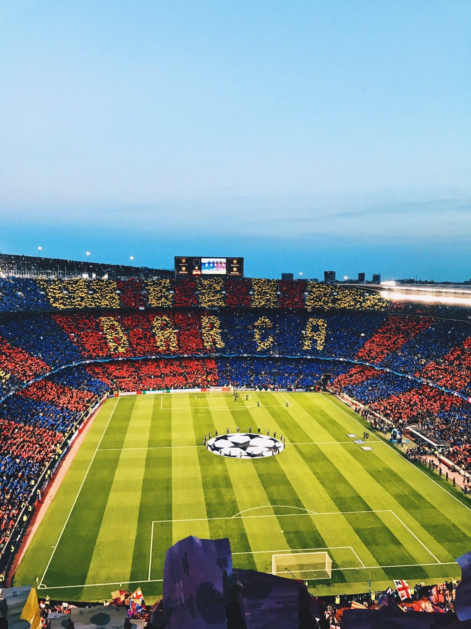 Barcelona Stadium Wallpapers Top Free Barcelona Stadium Backgrounds