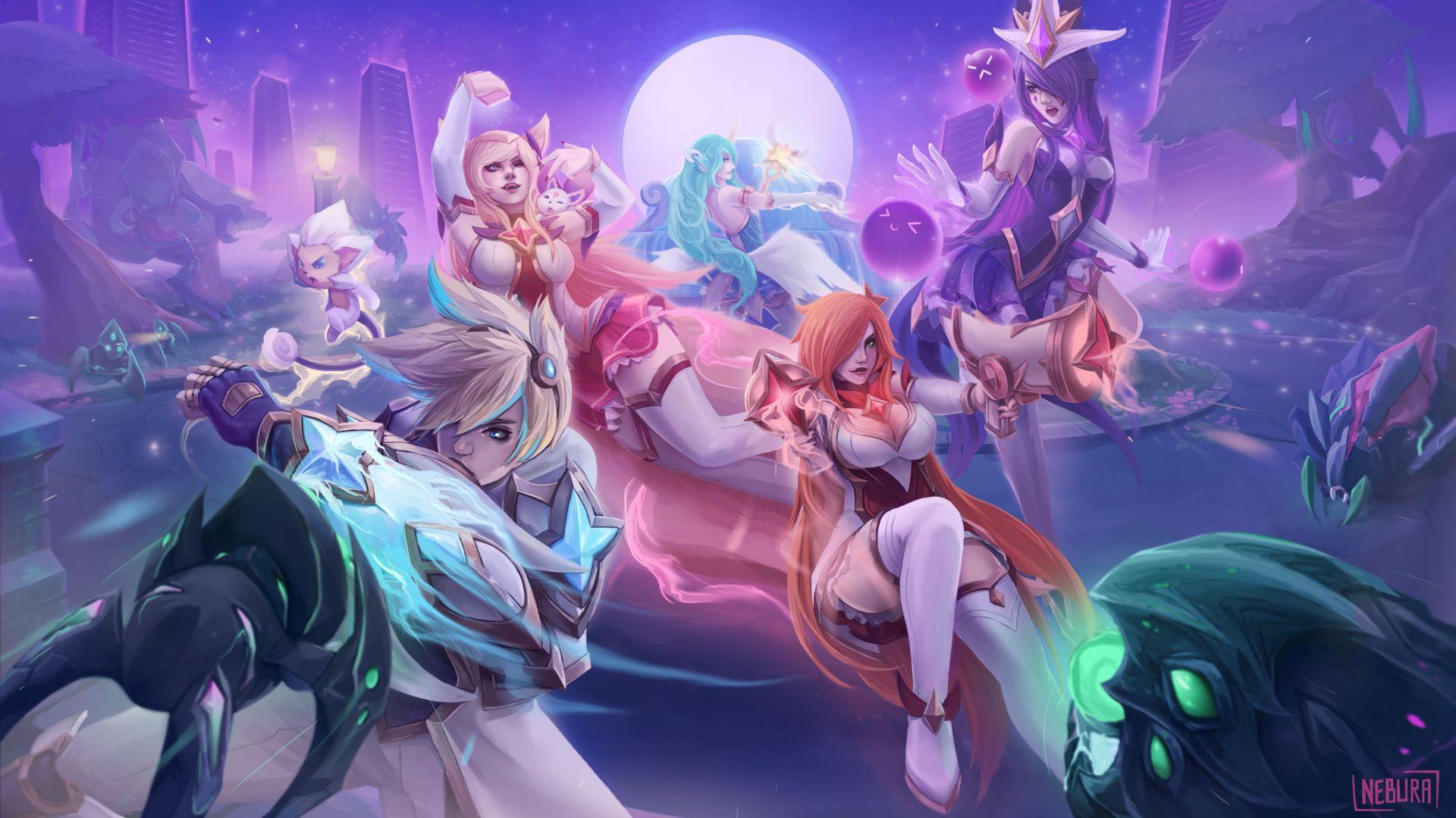 Star Guardian Wallpapers Top Free Star Guardian Backgrounds