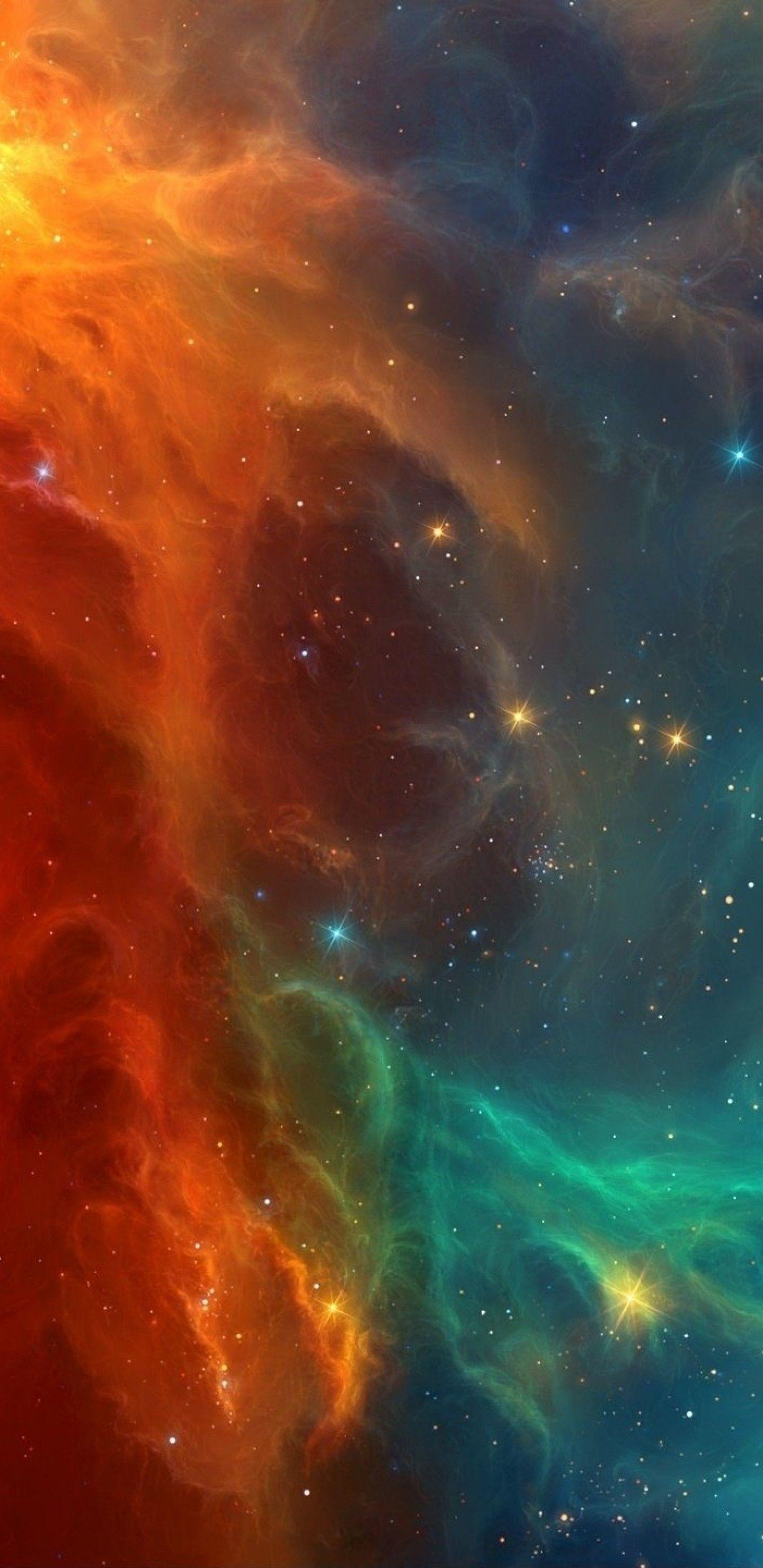 Orange Galaxy Wallpapers Top Free Orange Galaxy Backgrounds