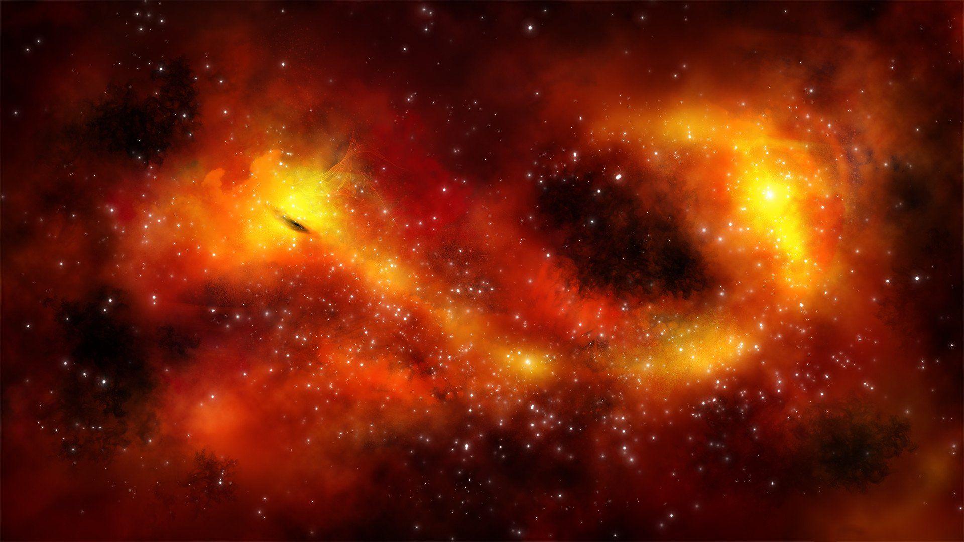 Orange Galaxy Wallpapers Top Free Orange Galaxy Backgrounds