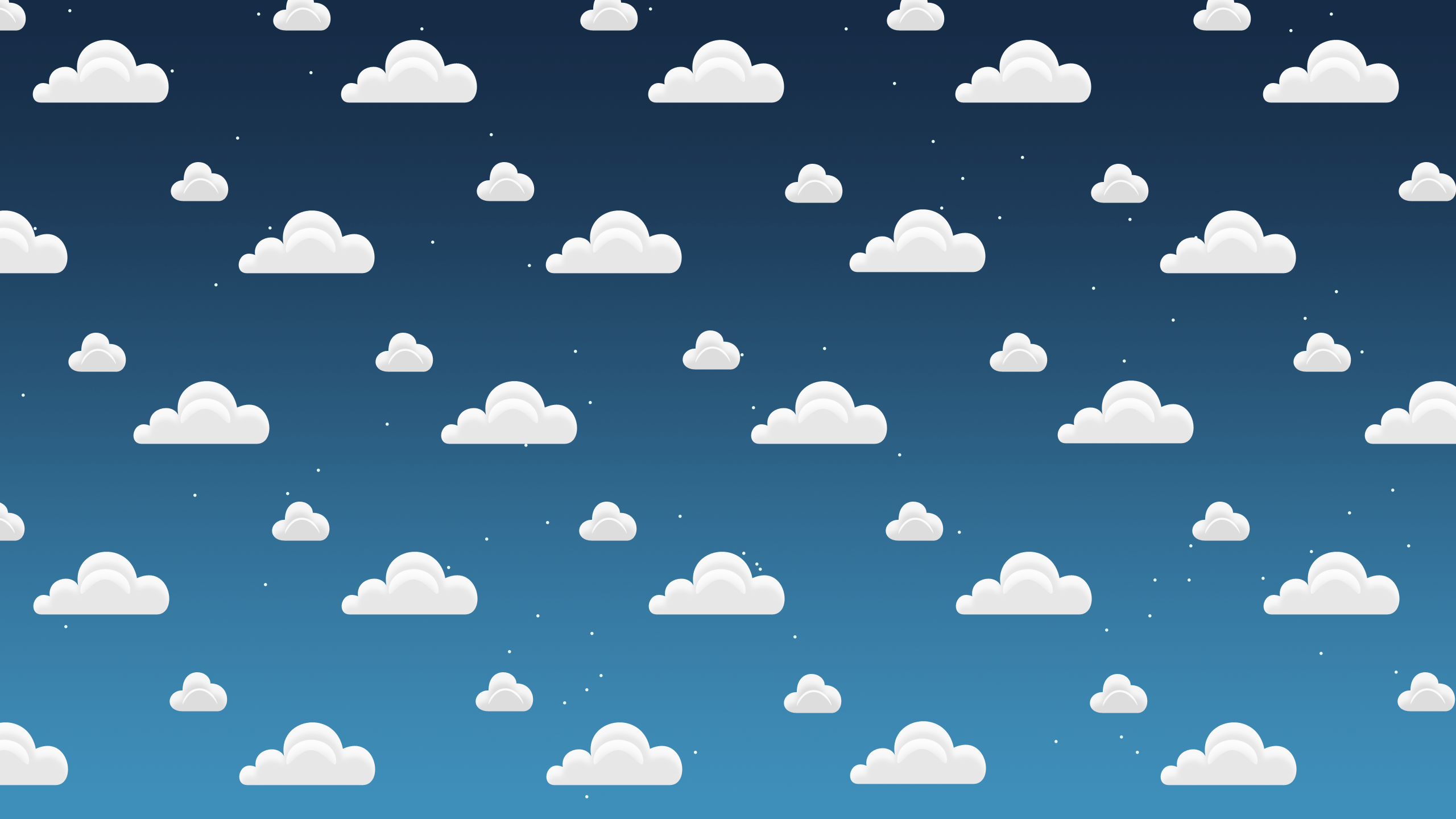Cartoon Clouds Background
