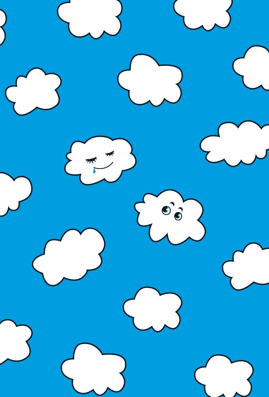 Cartoon Clouds iPhone Wallpapers Top Free Cartoon Clouds iPhone Backgrounds WallpaperAccess