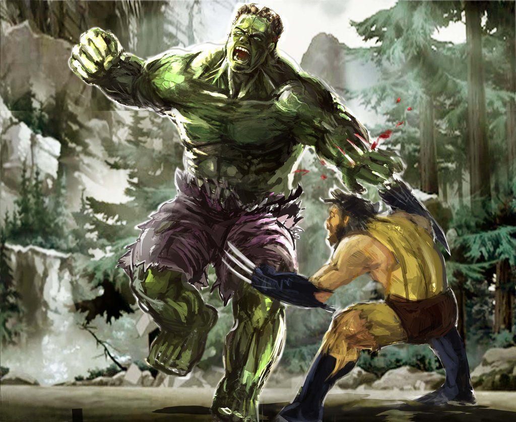 Hulk vs Wolverine Wallpapers Top Free Hulk vs Wolverine Backgrounds