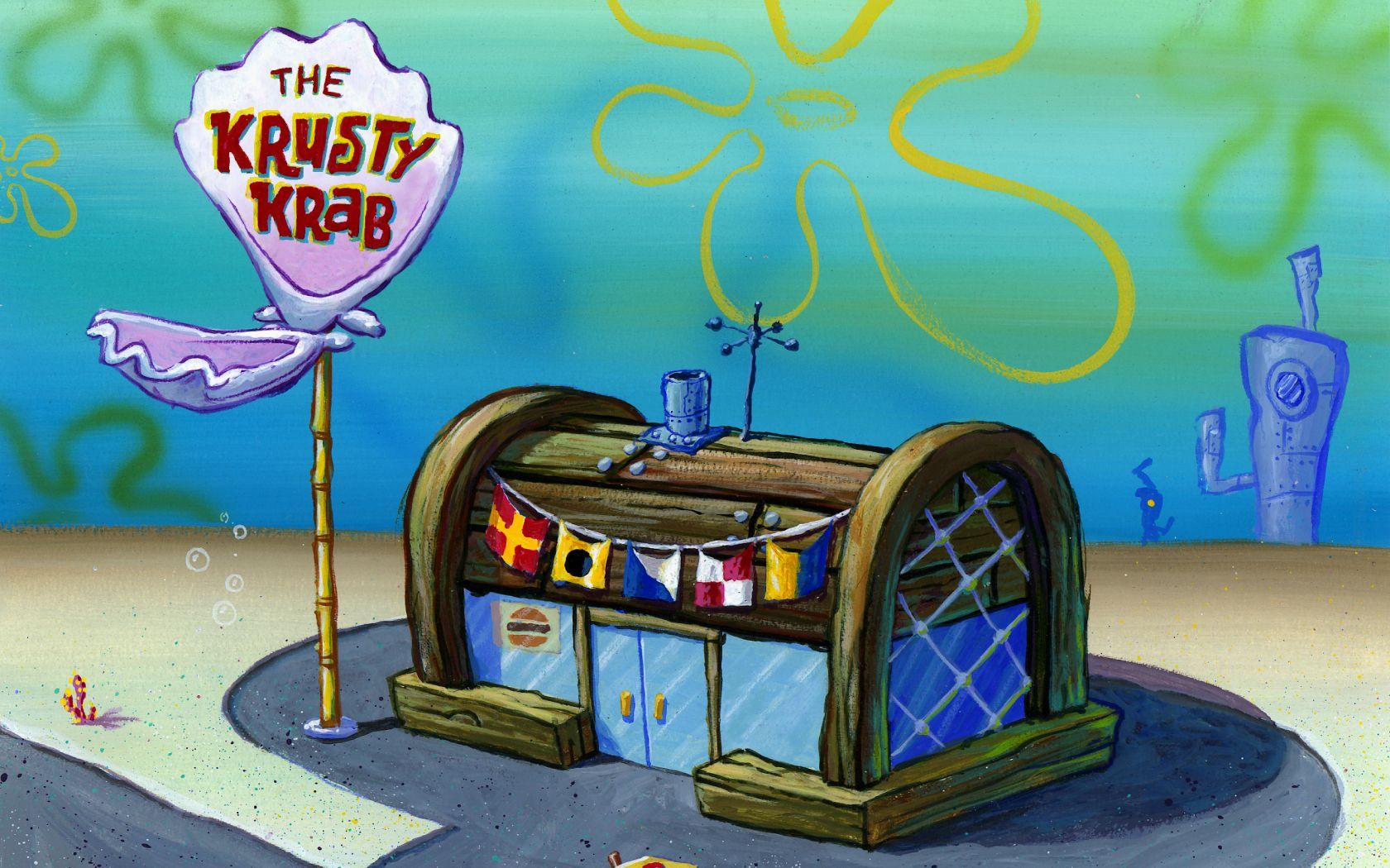 Krusty Krab Wallpapers Top Free Krusty Krab Backgrounds WallpaperAccess