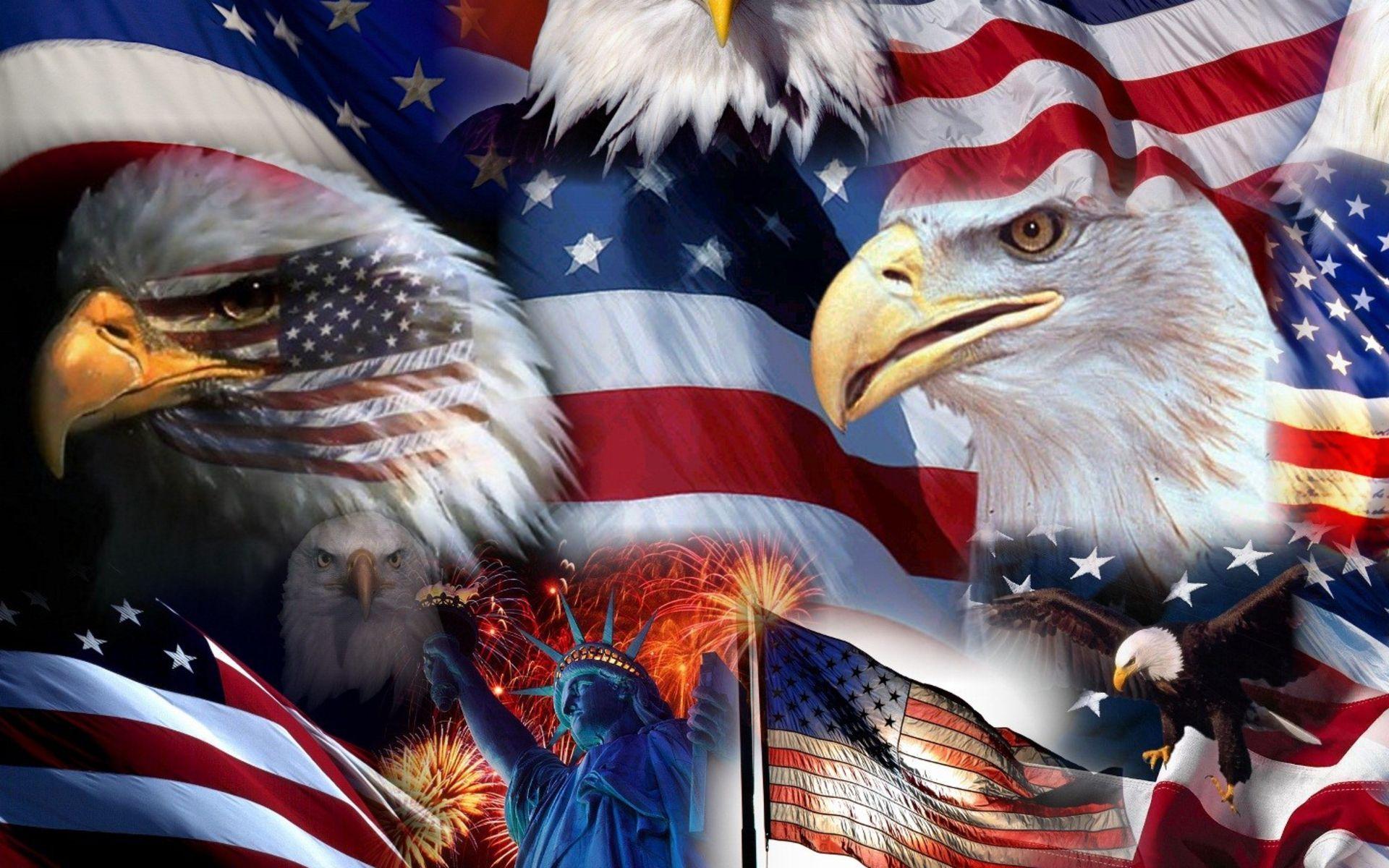 Patriotic Bald Eagle Wallpapers Top Free Patriotic Bald Eagle