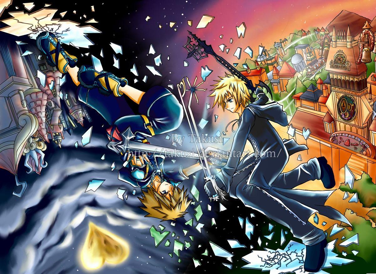 Kingdom Hearts Roxas Wallpapers Top Free Kingdom Hearts Roxas