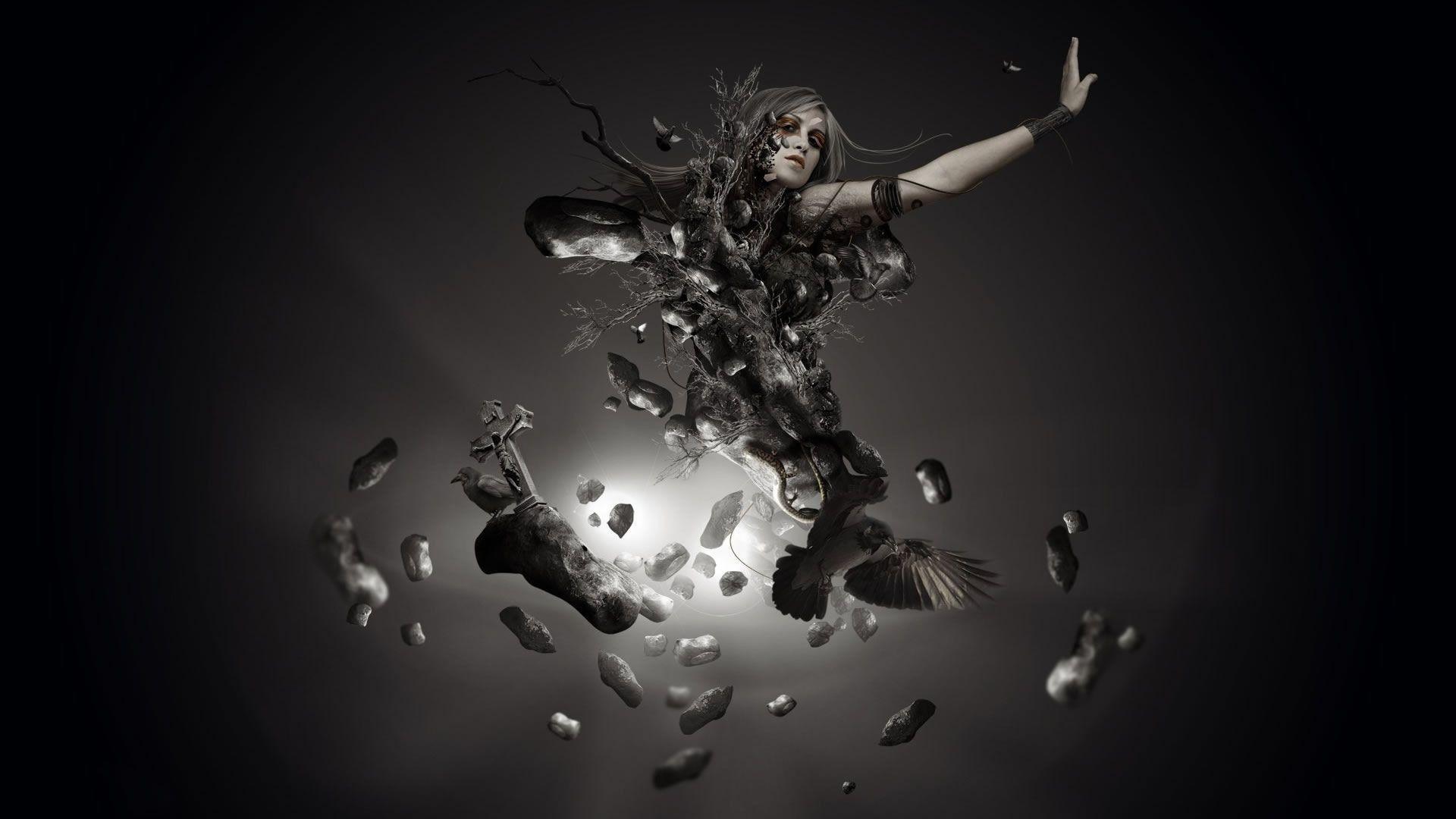 Abstract Woman Wallpapers Top Free Abstract Woman Backgrounds WallpaperAccess