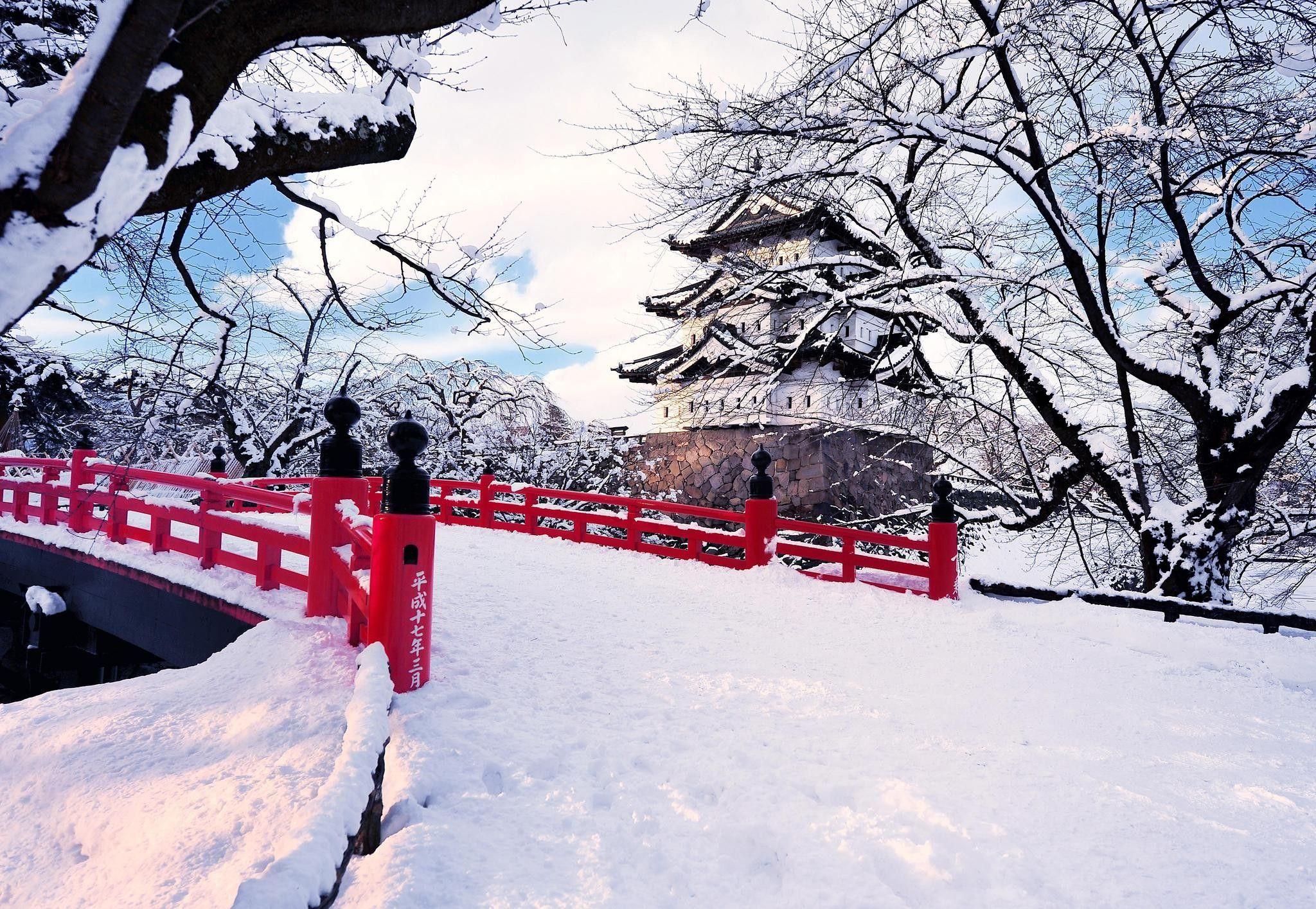 Winter Japanese Garden Wallpapers Top Free Winter Japanese Garden
