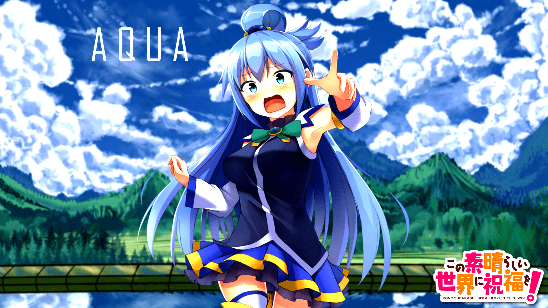 Aqua Konosuba Wallpapers Top Free Aqua Konosuba Backgrounds