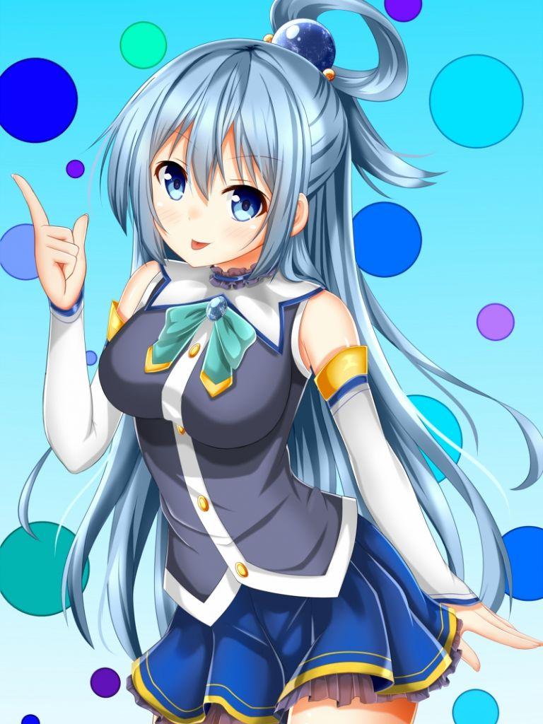 Aqua Konosuba Wallpapers Top Free Aqua Konosuba Backgrounds